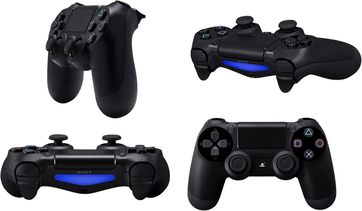 DUALSHOCK 4 PS4 Controller V1 - Black - Used  for sale in Egypt from Games2Egypt