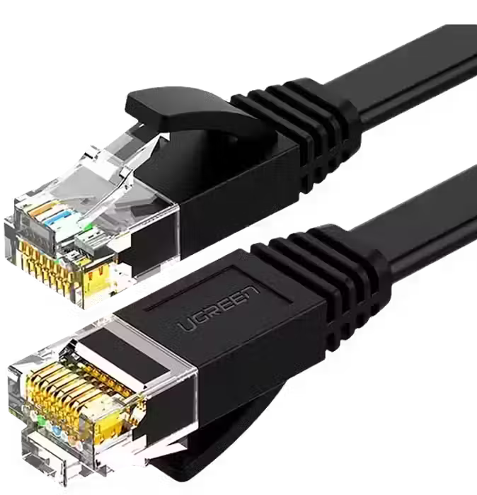 UGREEN NW102 Cat 6 U/UTP Flat Ethernet RJ45 Cable - 10M