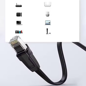 UGREEN NW102 Cat 6 U/UTP Flat Ethernet RJ45 Cable - 10M  for sale in Egypt from Games2Egypt