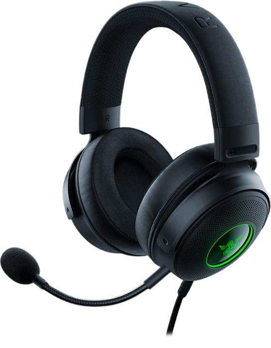 Razer Kraken Wireless V3 Pro RGB Gaming Headset with Haptic Technology - Black - Open Sealed  for sale in Egypt from Games2Egypt