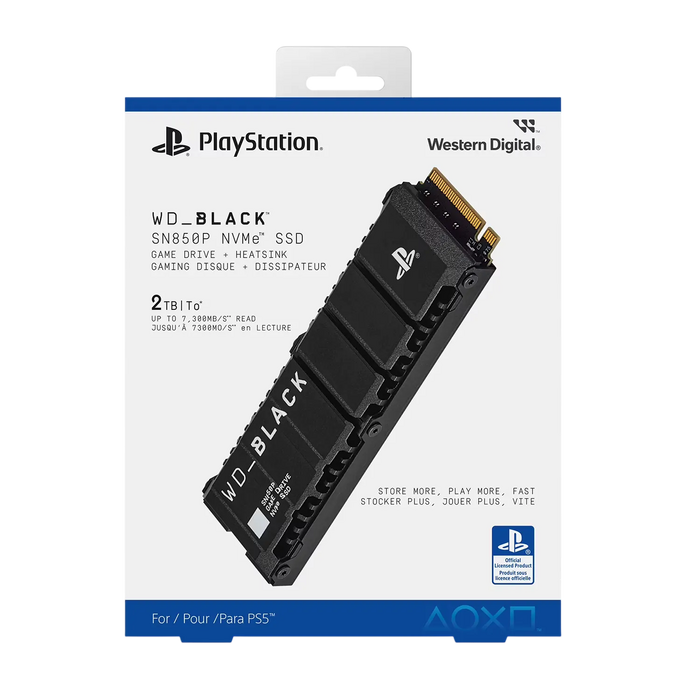 WD_BLACK SN850P NVMe SSD for PS5 consoles - 2TB  for sale in Egypt from Games2Egypt