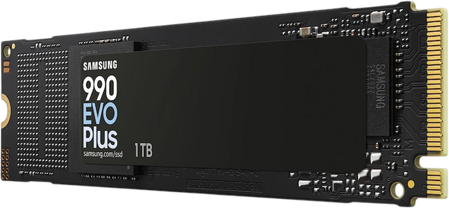 Samsung 990 EVO Plus 1TB PCle Gen4 M.2 SSD + Heatsink  for sale in Egypt from Games2Egypt