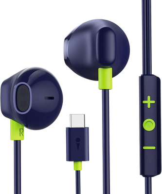 Oraimo Halo Airy OEP-650 In-Ear Wired Type C Earphone - Blue
