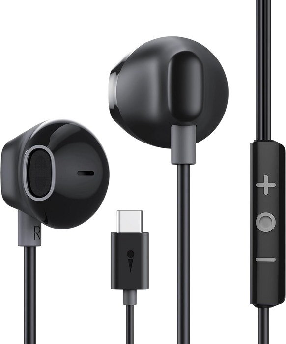 Oraimo Halo Airy OEP-650 In-Ear Wired Type C Earphone - Black  for sale in Egypt from Games2Egypt