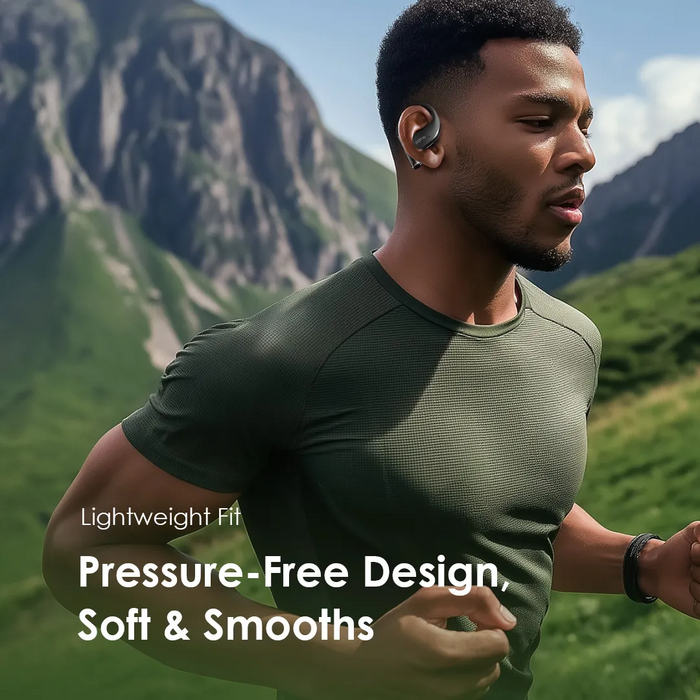 Oraimo OPN-675 OpenArc Open-Ear Wireless Earbuds - Black  for sale in Egypt from Games2Egypt