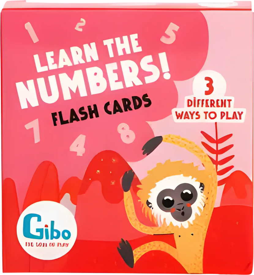 Nilco Gibo Flash Card Learn to Count Card Game