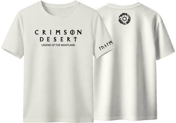 Desert Legend – Crimson Oversized T-Shirt