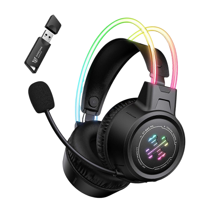 ONIKUMA GT889 Tri-Mode Gaming Headset - Black  for sale in Egypt from Games2Egypt