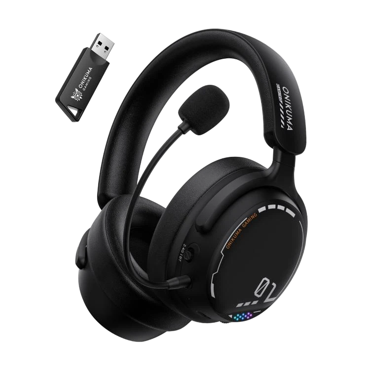 ONIKUMA GT886 Tri-Mode Gaming Headset - Black