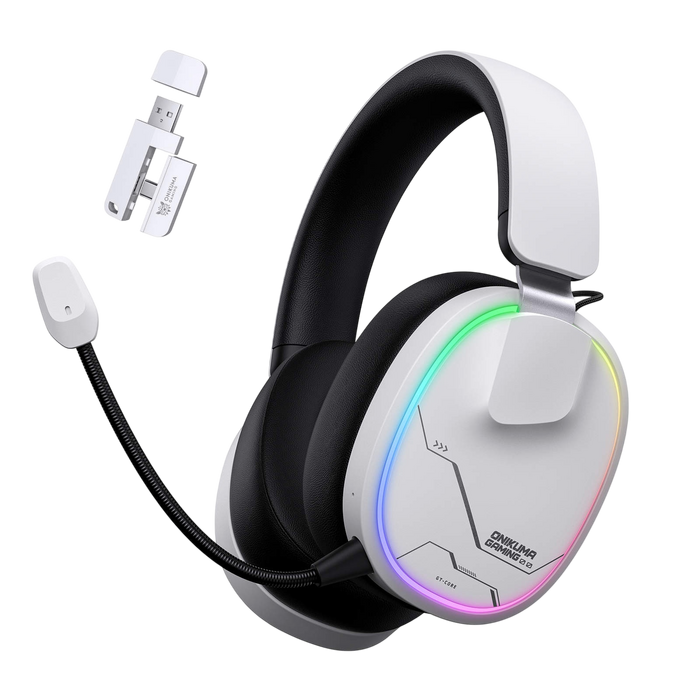 ONIKUMA GT836 4-Mode Gaming Headset - White  for sale in Egypt from Games2Egypt
