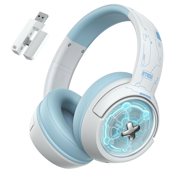 ONIKUMA GT802 Tri-Mode RGB Gaming Headset - White  for sale in Egypt from Games2Egypt