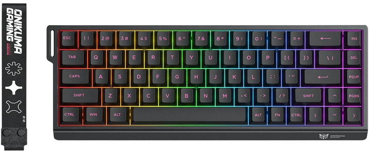 ONIKUMA MT603 Tri-Mode RGB Gaming Mechanical Keyboard - Black -  for sale in Egypt from Games2Egypt