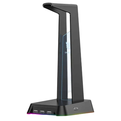 ONIKUMA ST-2 RGB Gaming Headphone Stand - Black