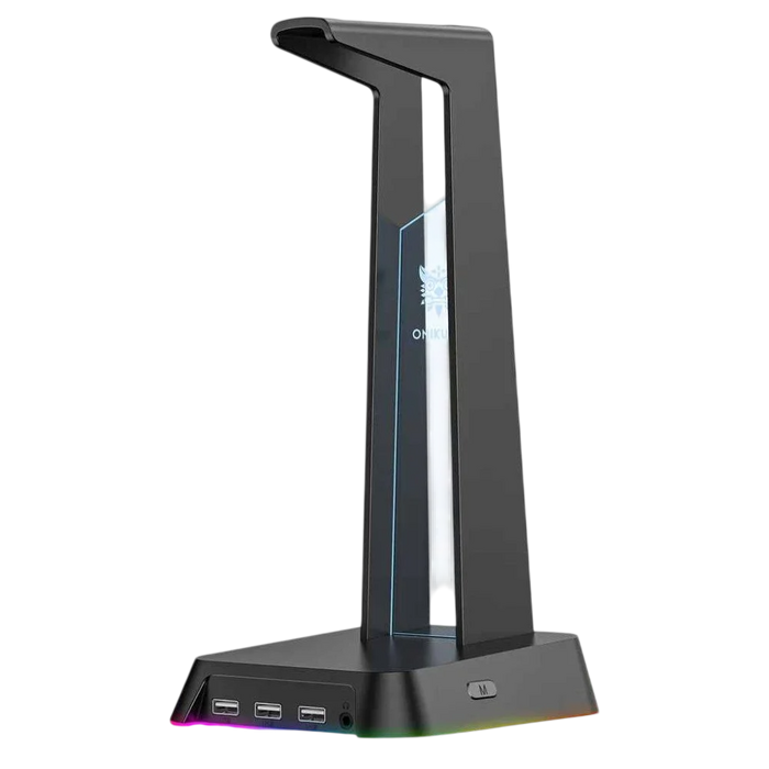ONIKUMA ST-2 RGB Gaming Headphone Stand - Black  for sale in Egypt from Games2Egypt