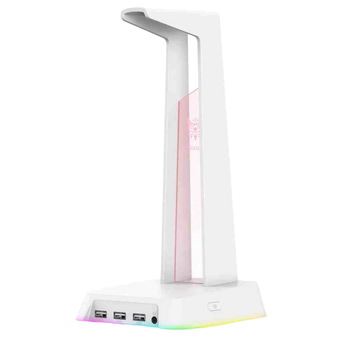 ONIKUMA ST-2 RGB Gaming Headphone Stand - White   for sale in Egypt from Games2Egypt