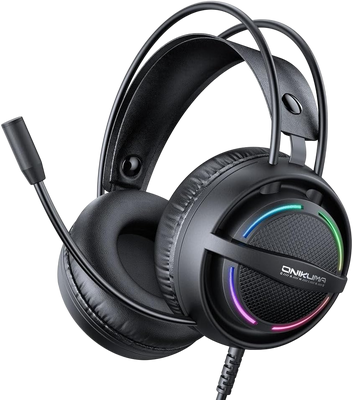 ONIKUMA X88 RGB Wired Gaming Headset - Black