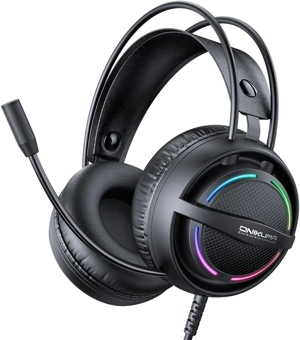 ONIKUMA X88 RGB Wired Gaming Headset - Black  for sale in Egypt from Games2Egypt