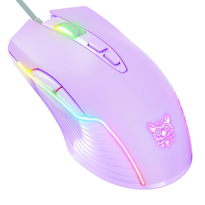 ONIKUMA CW905 RGB Wired Gaming Mouse - Purple  for sale in Egypt from Games2Egypt