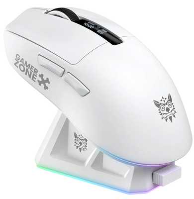 ONIKUMA DM07 Tri-Mode RGB Gaming Mouse - White