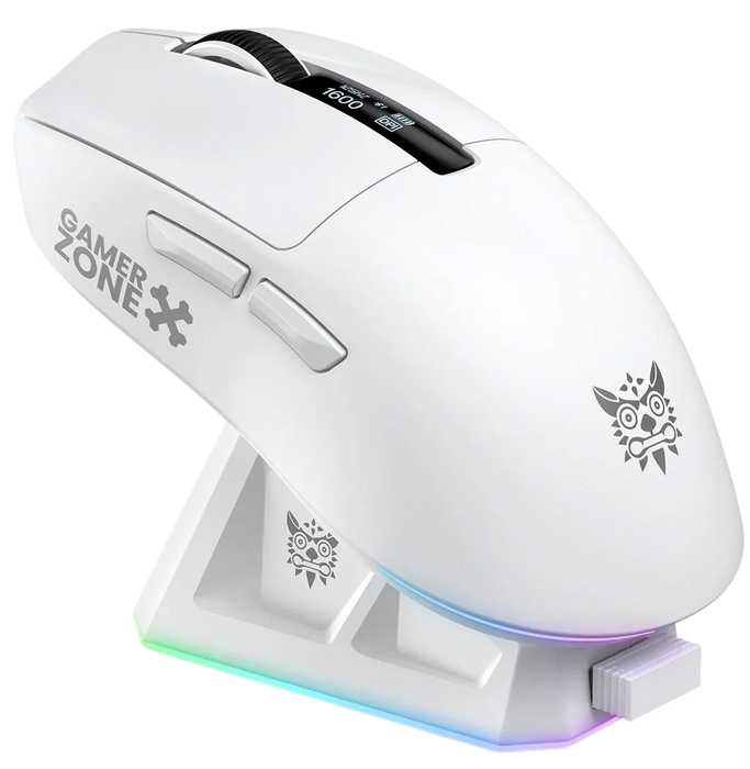 ONIKUMA DM07 Tri-Mode RGB Gaming Mouse - White  for sale in Egypt from Games2Egypt