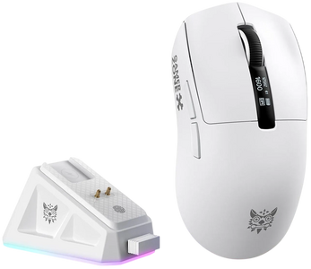 ONIKUMA DM07 Tri-Mode RGB Gaming Mouse - White  for sale in Egypt from Games2Egypt