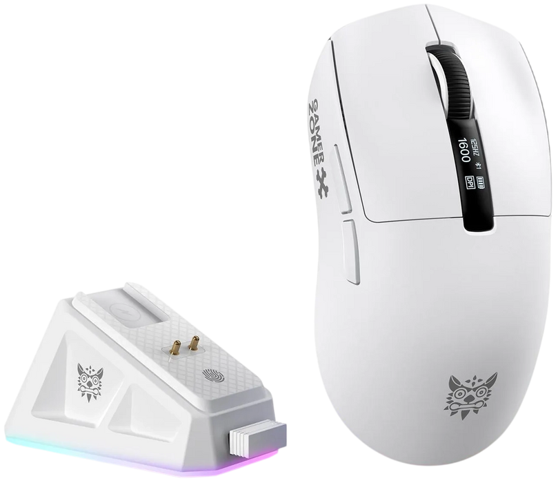 ONIKUMA DM07 Tri-Mode RGB Gaming Mouse - White  for sale in Egypt from Games2Egypt