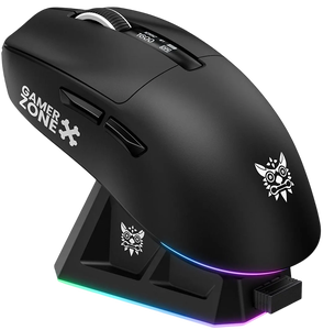 أونيكوما DM07 ماوس ألعاب RGB ثلاثي الوضع - أسود -  للبيع في مصر من خلال Games2Egypt