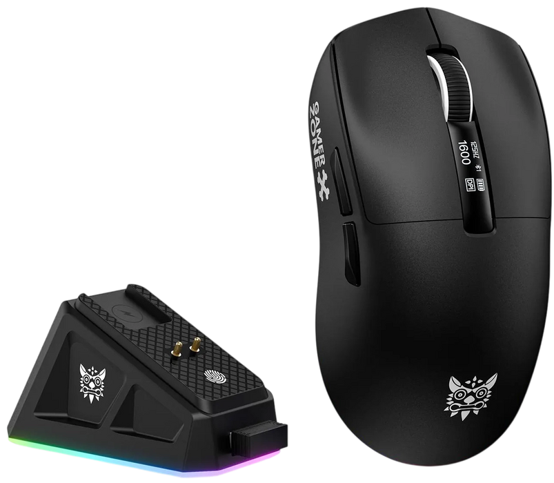 ONIKUMA DM07 Tri-Mode RGB Gaming Mouse - Black  for sale in Egypt from Games2Egypt