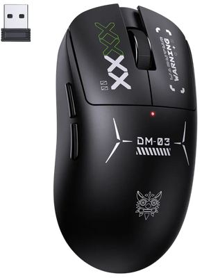 ONIKUMA DM03 Tri-Mode RGB Gaming Mouse - Black