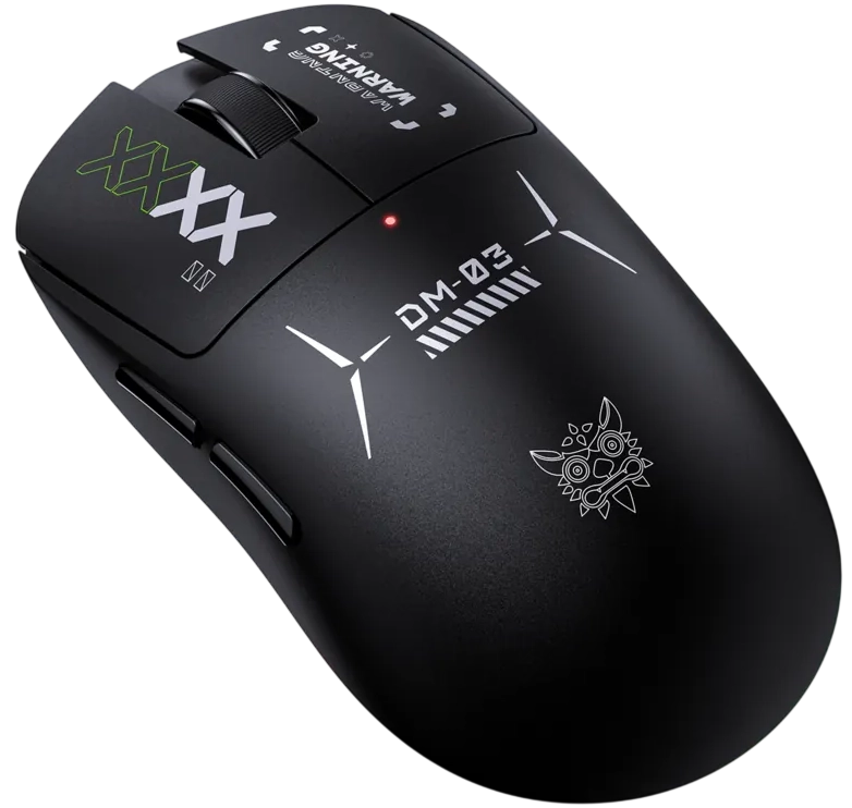 أونيكوما DM03 ماوس جيمينج تراي مود RGB ماوس جيمينج - أسود – صورة 4