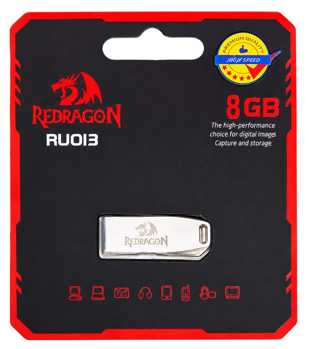 REDRAGON RU013D 3.0 USB 8GB Flash Drive  for sale in Egypt from Games2Egypt