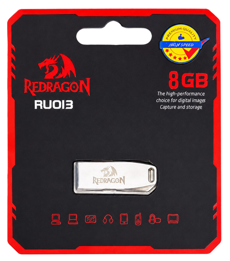 REDRAGON RU013D 3.0 USB 8GB Flash Drive