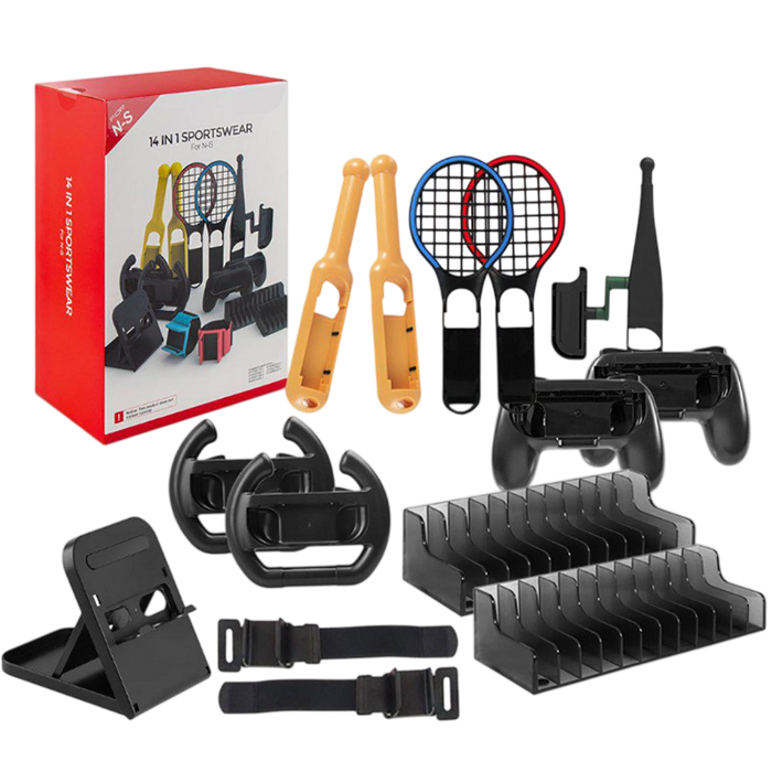 DOBE 14 in 1 Sportswear for Nintendo Switch - Open Sealed  for sale in Egypt from Games2Egypt