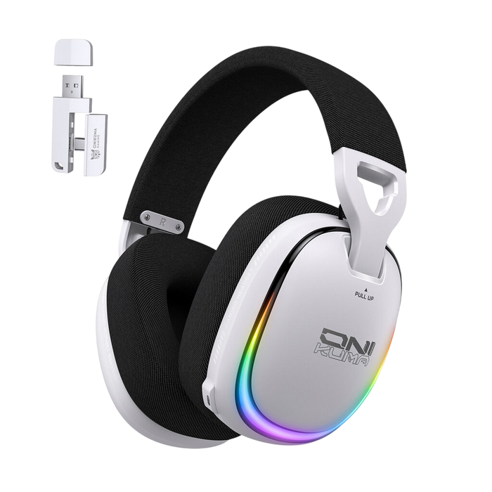 ONIKUMA GT805 4-Mode Gaming Headset - White  for sale in Egypt from Games2Egypt