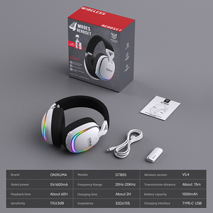 ONIKUMA GT805 4-Mode Gaming Headset - White  for sale in Egypt from Games2Egypt