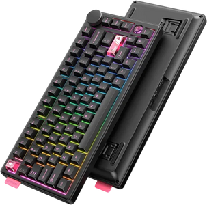 ONIKUMA MT706 Tri-Mode Gasket RGB Gaming Mechanical Keyboard - Black  for sale in Egypt from Games2Egypt