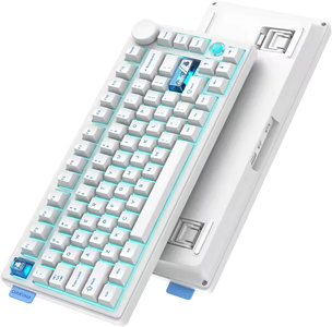 ONIKUMA MT706 Tri-Mode Gasket RGB Gaming Mechanical Keyboard - White  for sale in Egypt from Games2Egypt