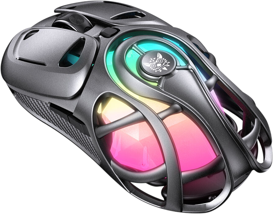 ONIKUMA DM02 Tri-Mode RGB Gaming Mouse - Grey  for sale in Egypt from Games2Egypt
