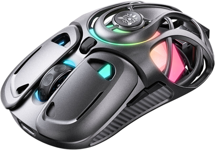 ONIKUMA DM02 Tri-Mode RGB Gaming Mouse - Grey  for sale in Egypt from Games2Egypt