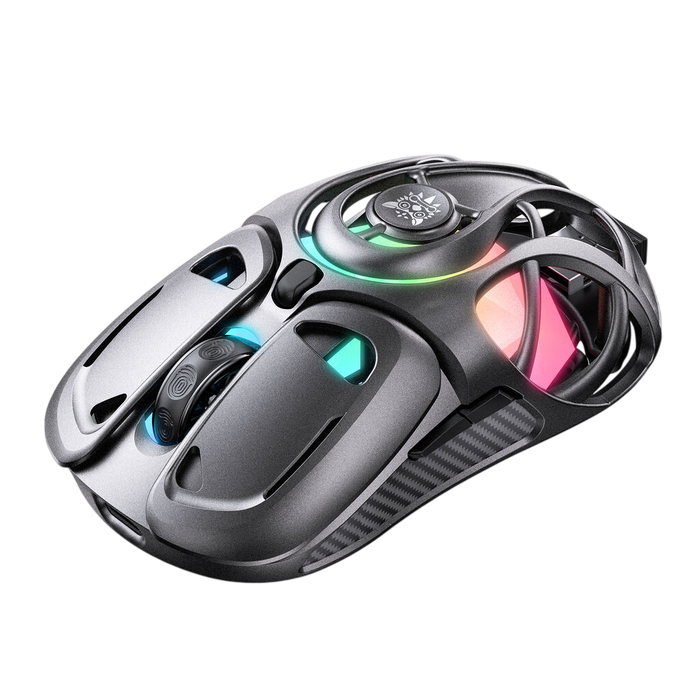 ONIKUMA DM02 Tri-Mode RGB Gaming Mouse - Grey  for sale in Egypt from Games2Egypt
