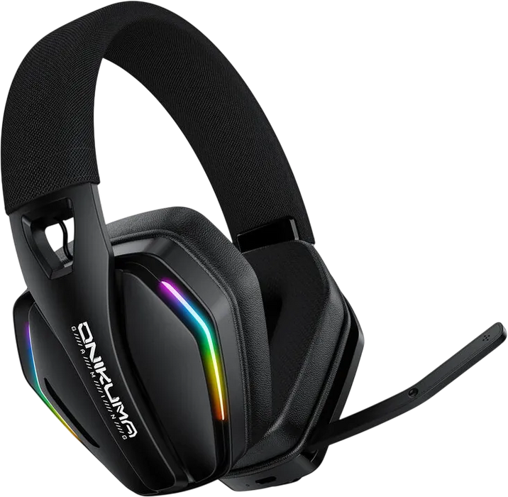 ONIKUMA GT826 Tri-Mode RGB Gaming Headset - Black  for sale in Egypt from Games2Egypt