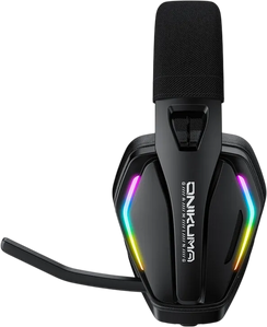 ONIKUMA GT826 Tri-Mode RGB Gaming Headset - Black  for sale in Egypt from Games2Egypt