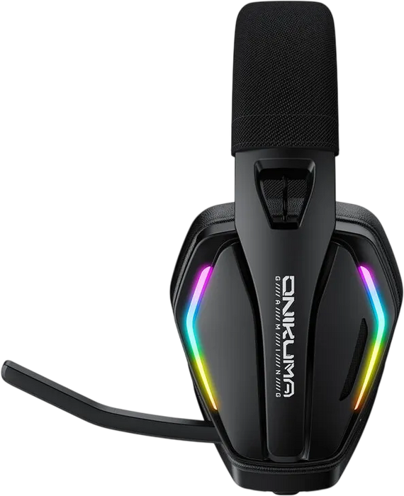ONIKUMA GT826 Tri-Mode RGB Gaming Headset - Black  for sale in Egypt from Games2Egypt