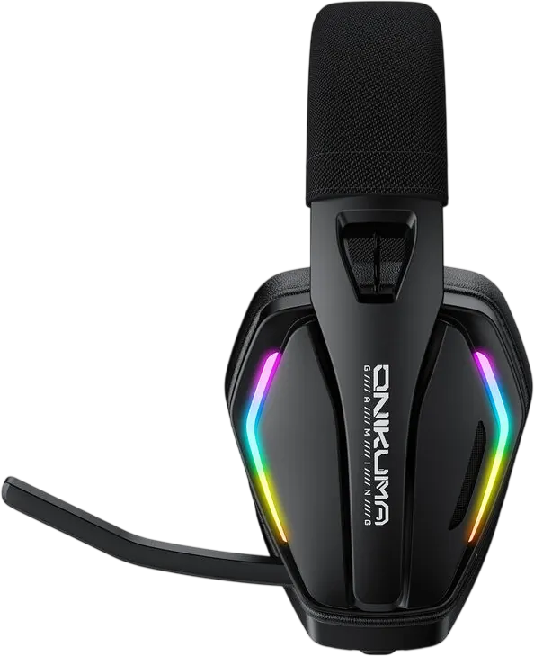 ONIKUMA GT826 Tri-Mode RGB Gaming Headset - Black – image 4