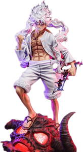 One Piece – Luffy Gear 5 – Sun God Awakened Light-Up - Figure