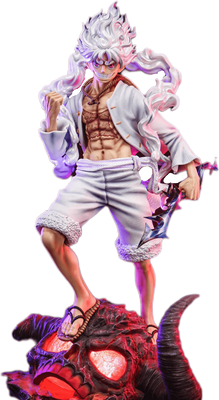 One Piece – Luffy Gear 5 – Sun God Awakened Light-Up - Figure