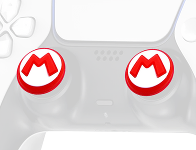 Deadskull M Mario Thumb Grips Red - 4-PCS   for sale in Egypt from Games2Egypt