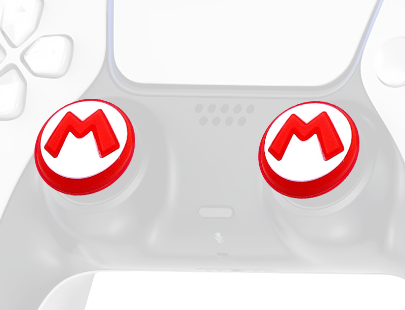 Deadskull M Mario Thumb Grips Red - 4-PCS   for sale in Egypt from Games2Egypt