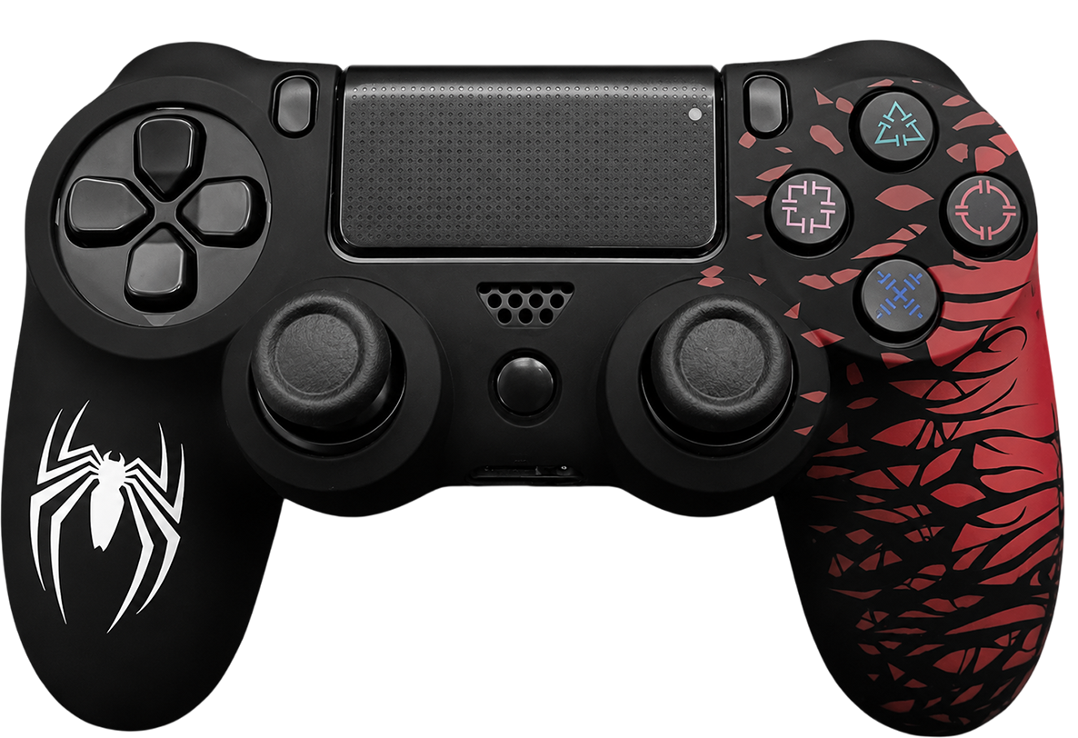 Deadskull PS4 Dualshock Silicone Case Protector – White Spider – image 2