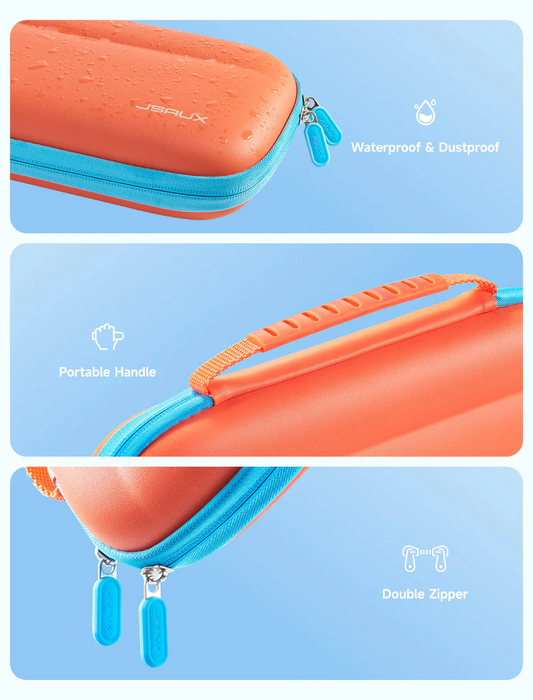 Jsaux Ultra-thin Carrying Case for Switch 2 - Orange  for sale in Egypt from Games2Egypt
